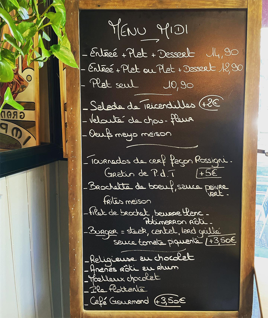 LE GAVINIES Restaurant Actualite